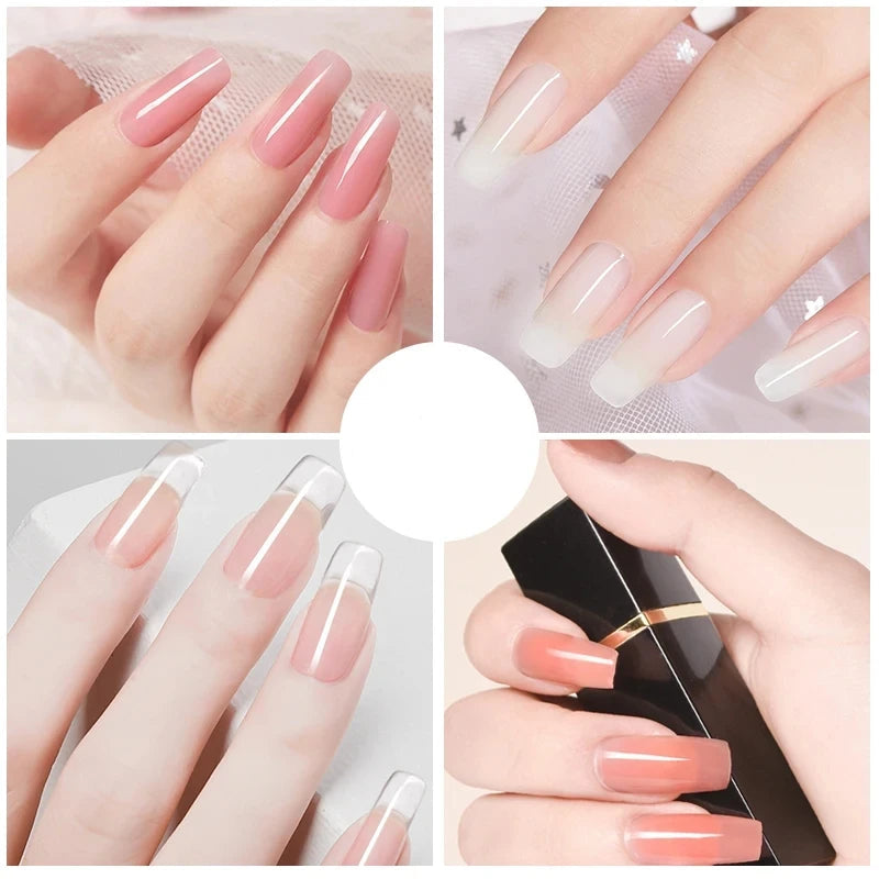 Kit Complet Manucure - Vernis à Ongles Gel avec Lampe UV & Ponceuse Électrique